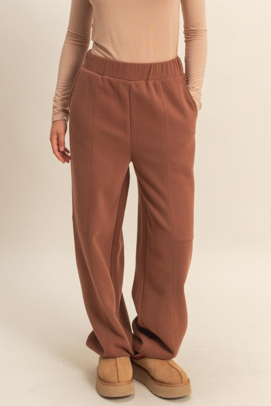 Basic Joggers - Chestnut