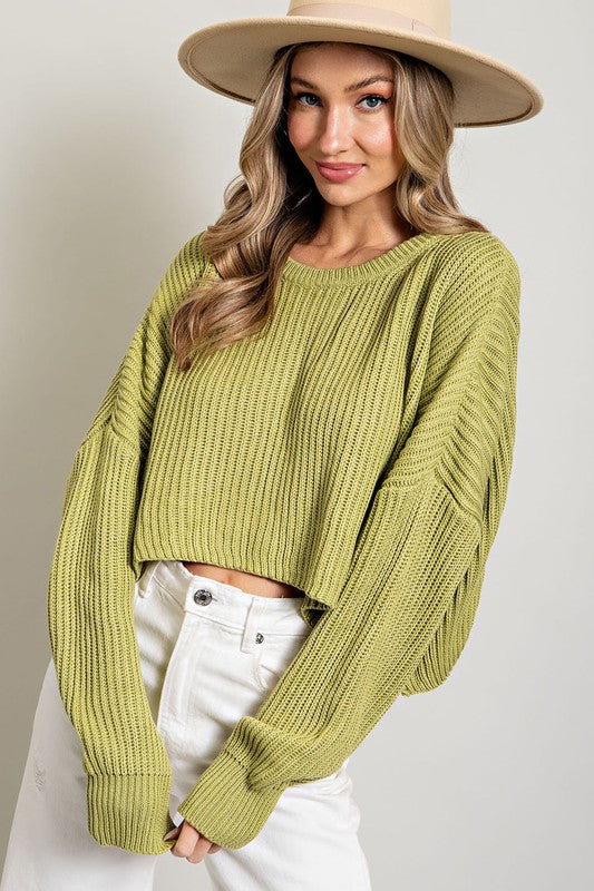 Crosbie Sweater - Avocado