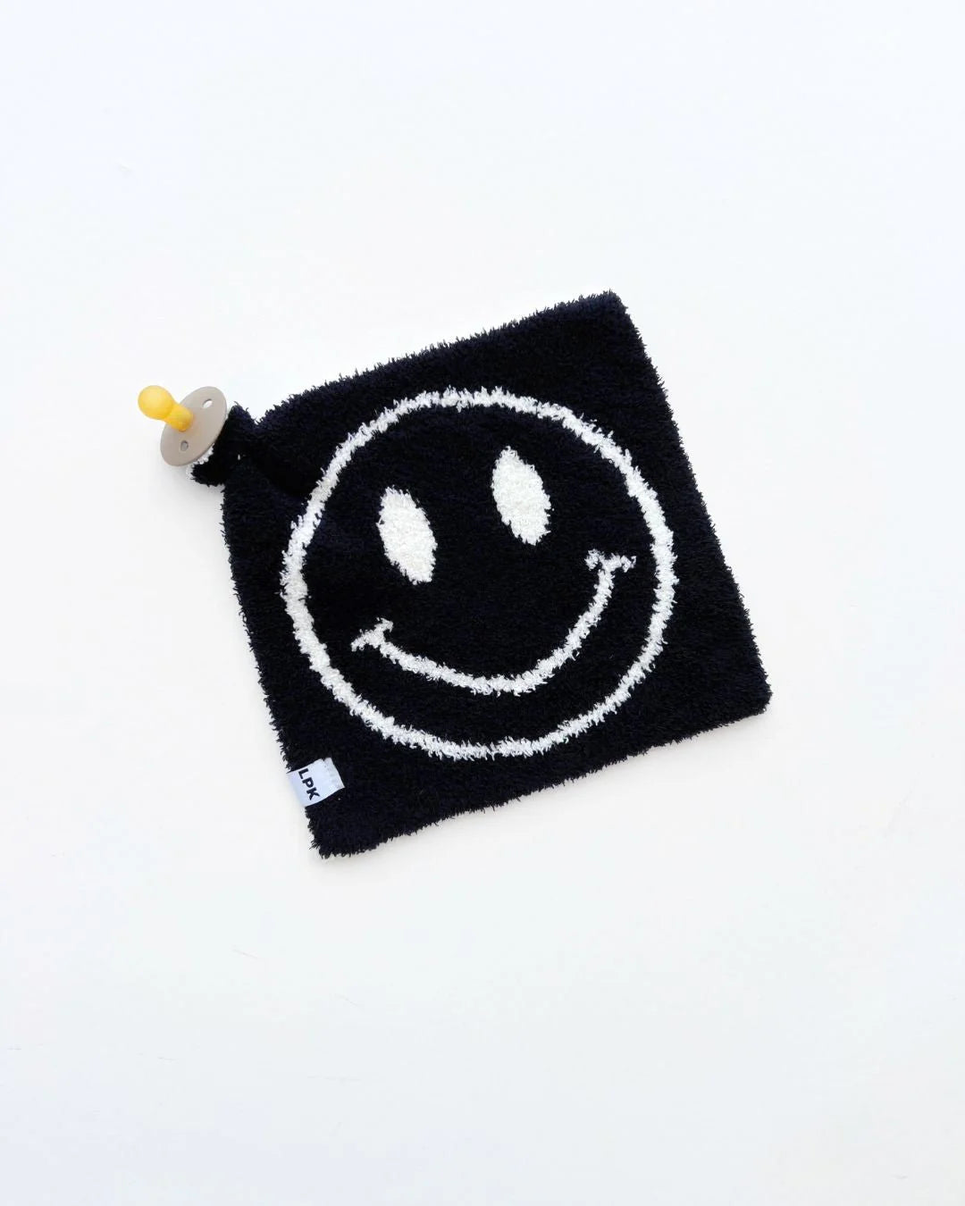 Kids Lovey - Black Smiley