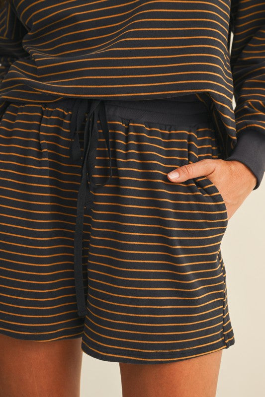 Prescott Matching Set - Navy/Orange