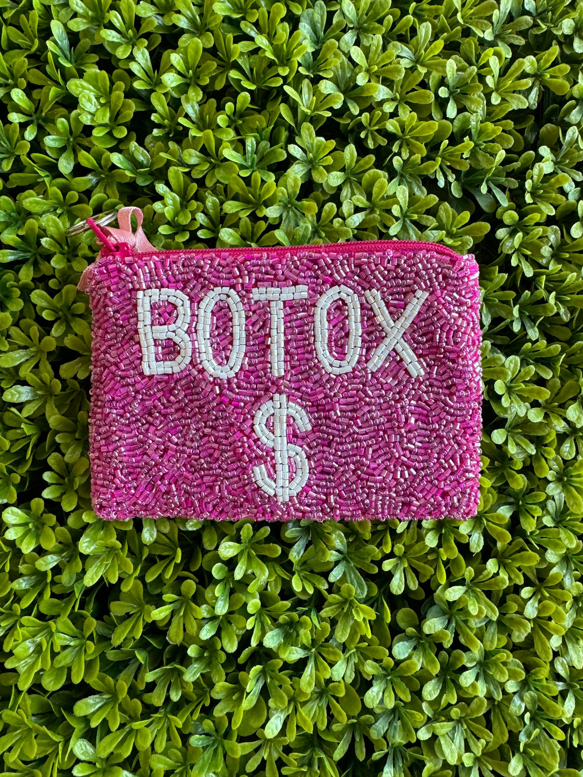 Botox $ Beaded Coin Purse
