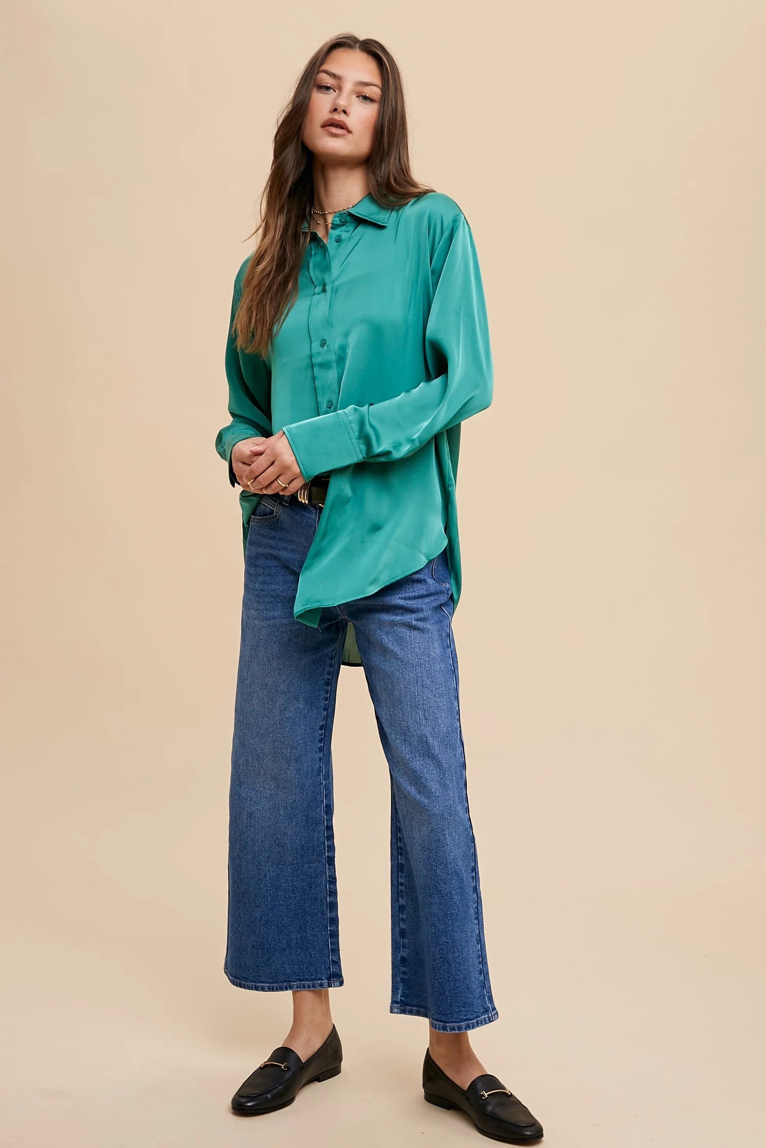 Like a Gem Button Down