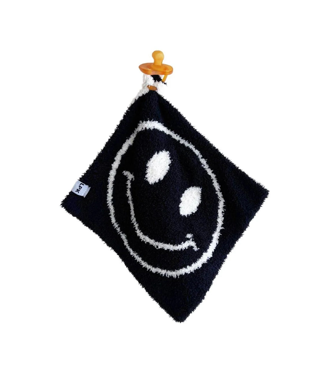 Kids Lovey - Black Smiley