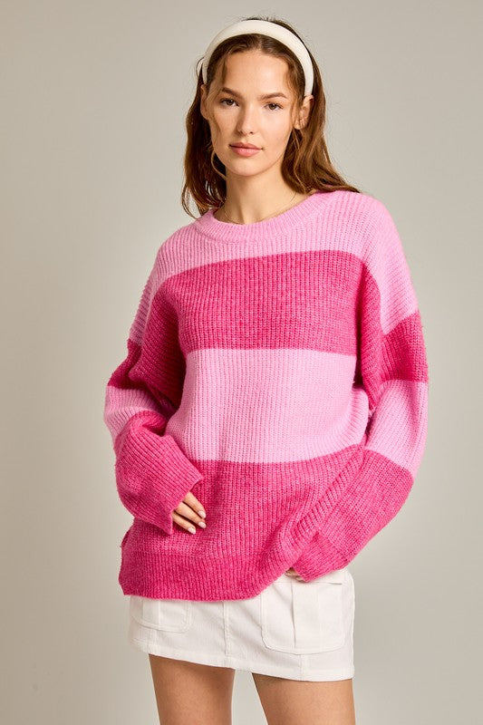 The Mckenzie Sweater - Pink