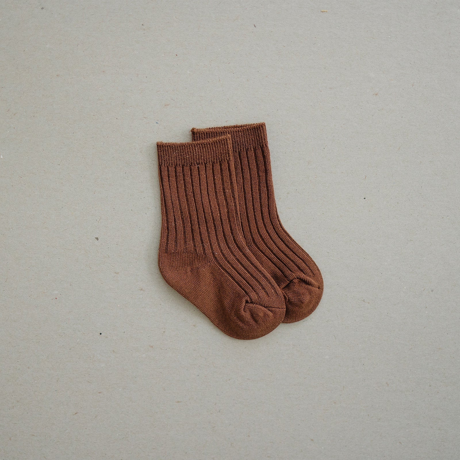 Kids Crew Socks - Rust