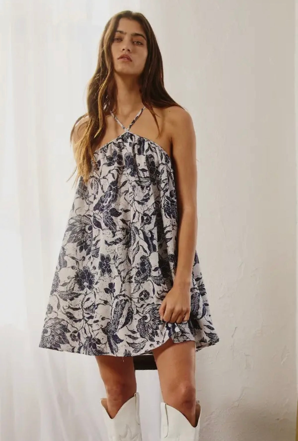 Brittany Halter Neck Dress