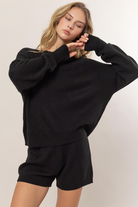 Black Casual Matching Set