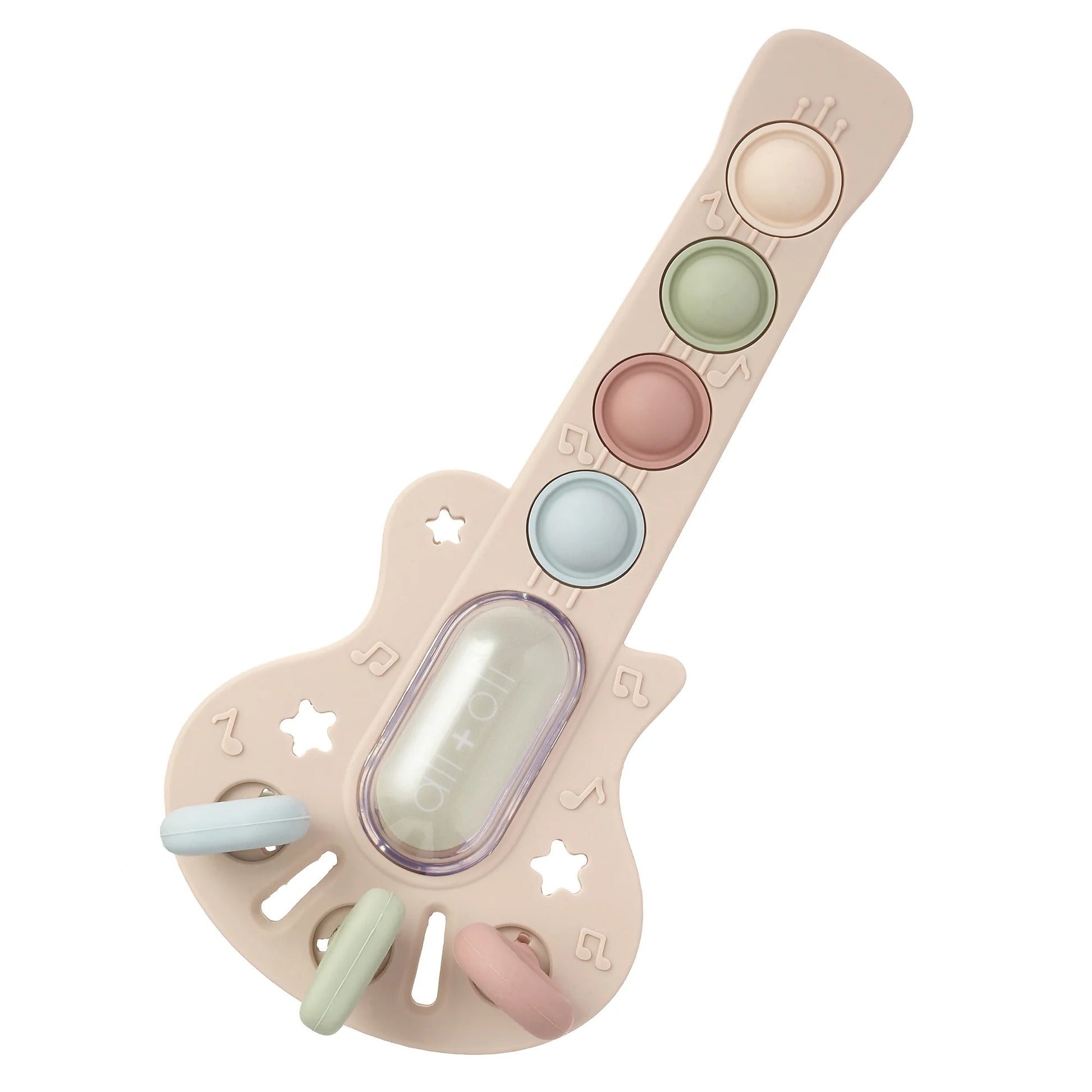 Guitar Sensory Pull & Teether Activity Toy