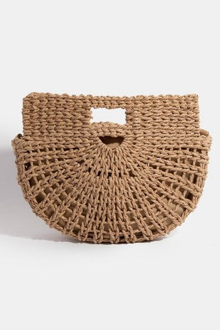 Half Circle Braided Bag