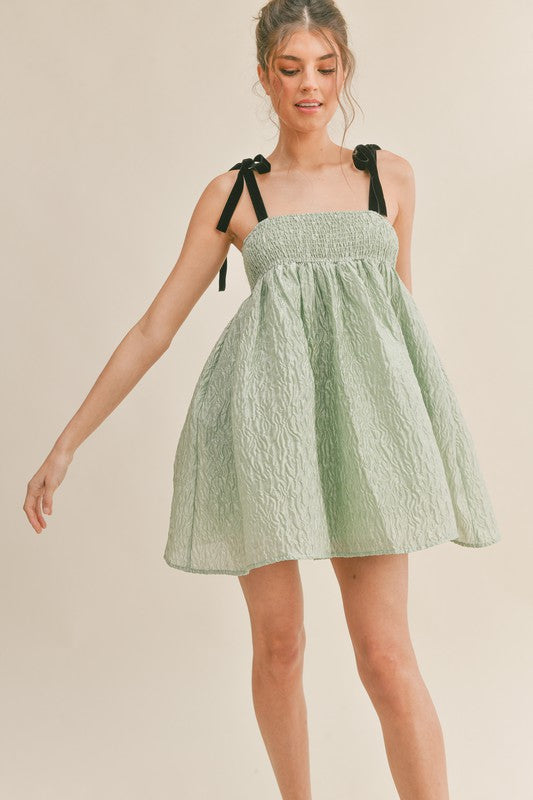 Feeling Lucky Babydoll Dress