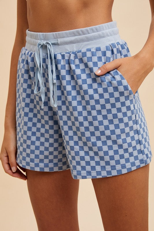 Check Mate Set - Denim