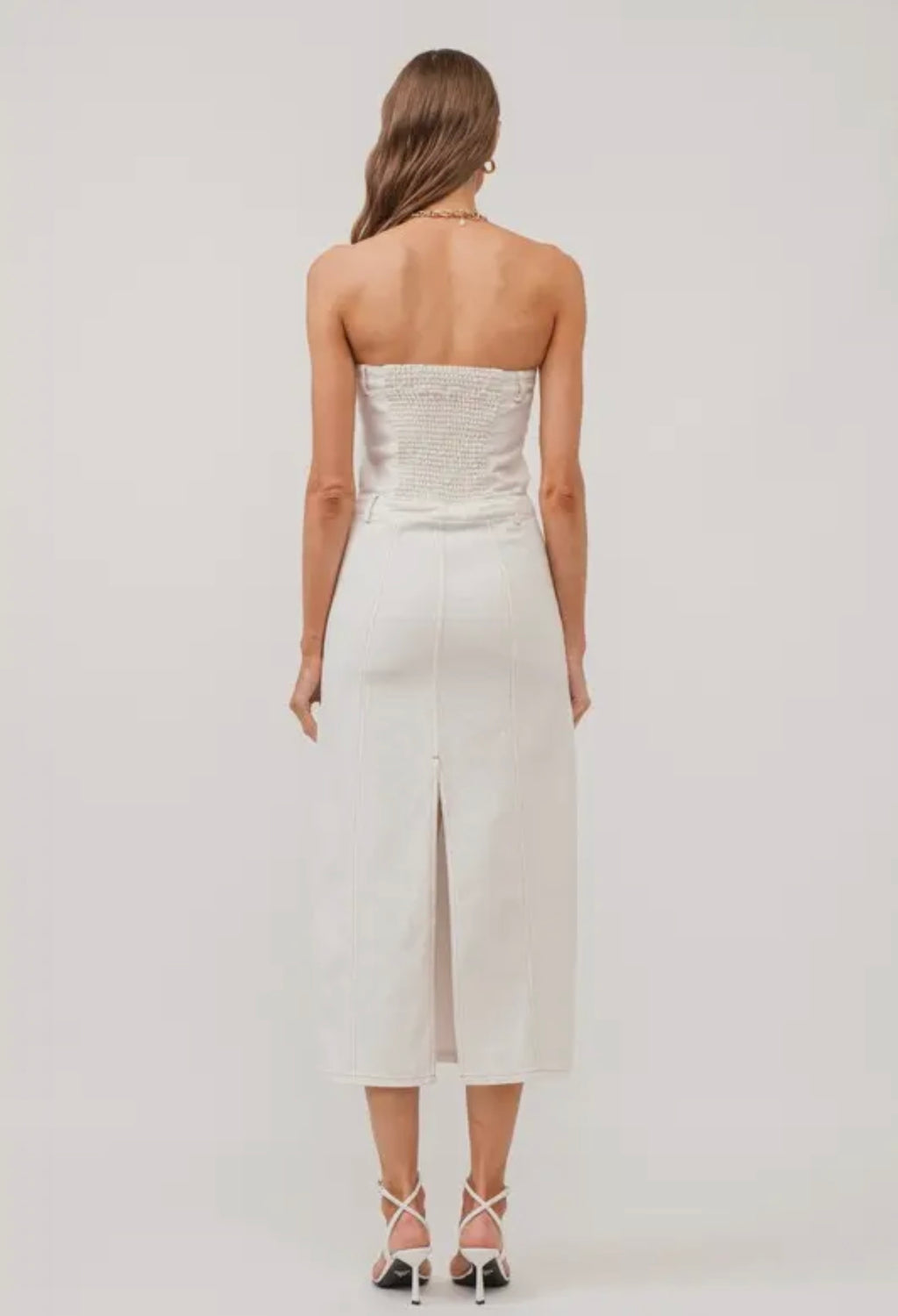 Ellison Denim Midi Dress