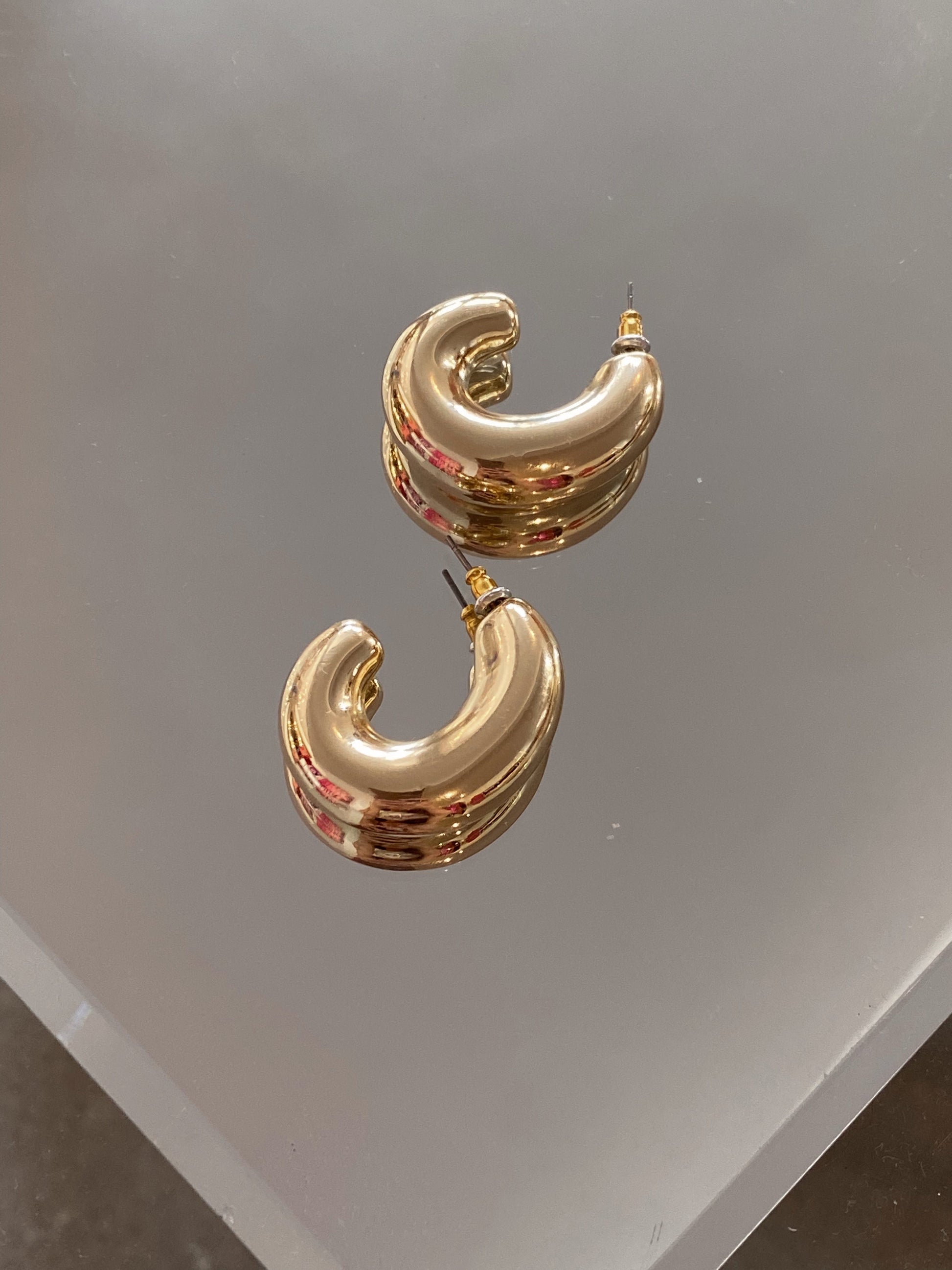 Balloon Hoop Earring