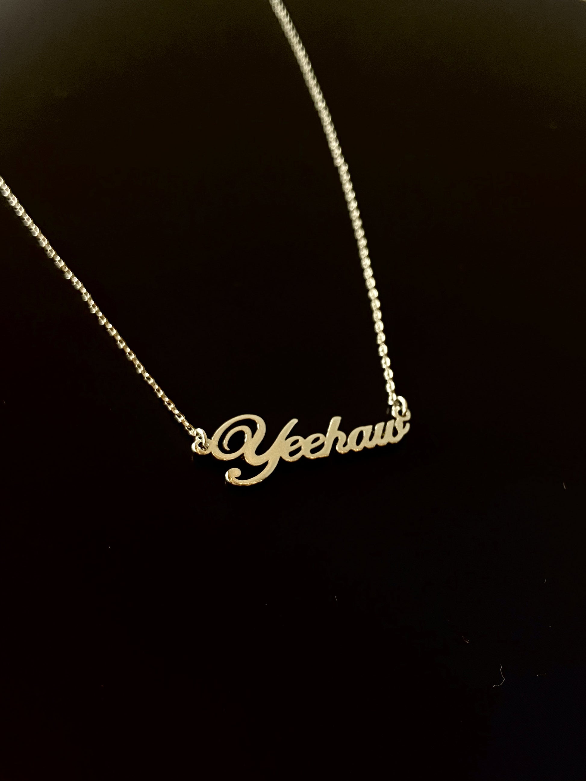 Yeehaw Pendant Necklace