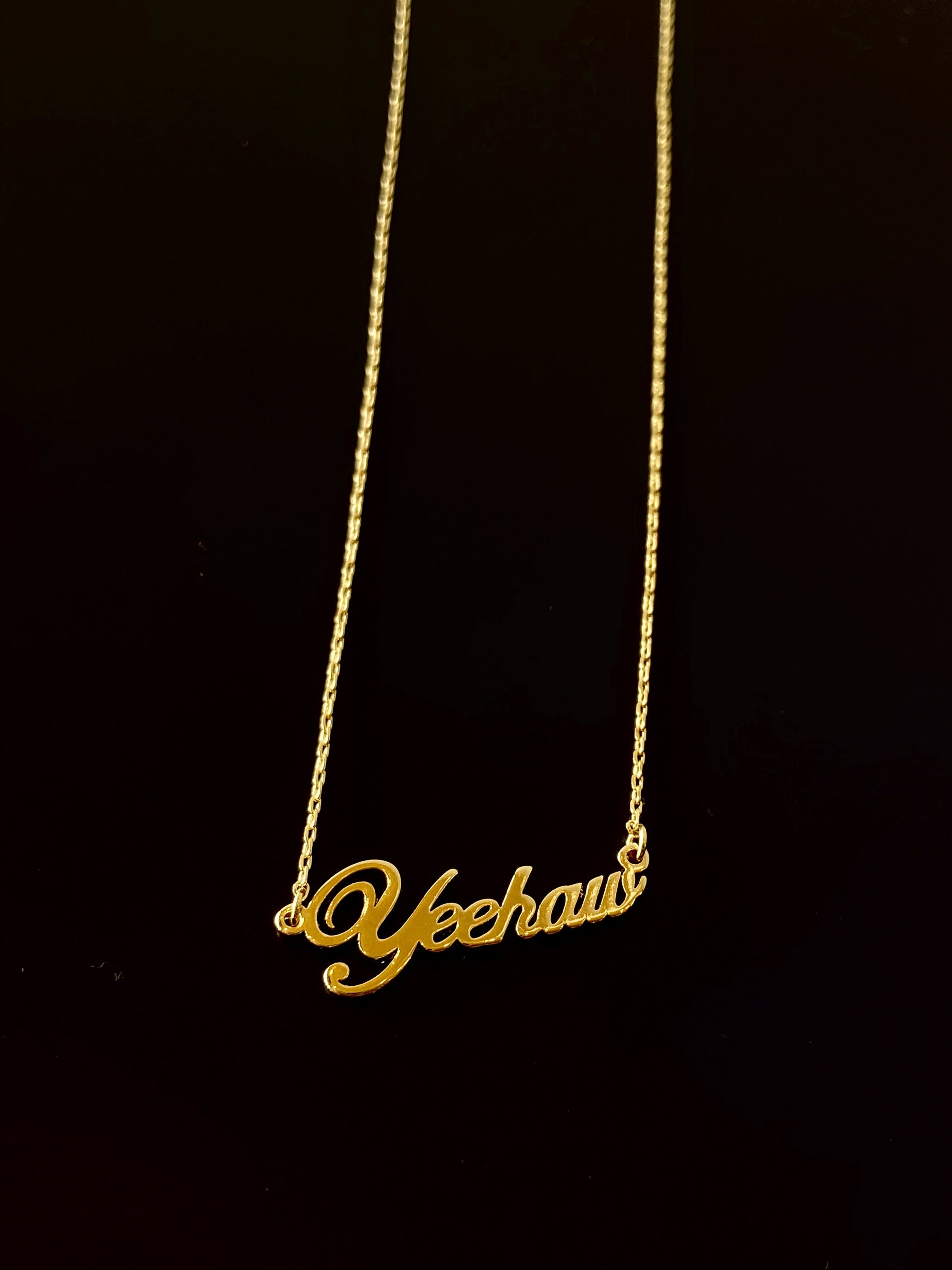 Yeehaw Pendant Necklace