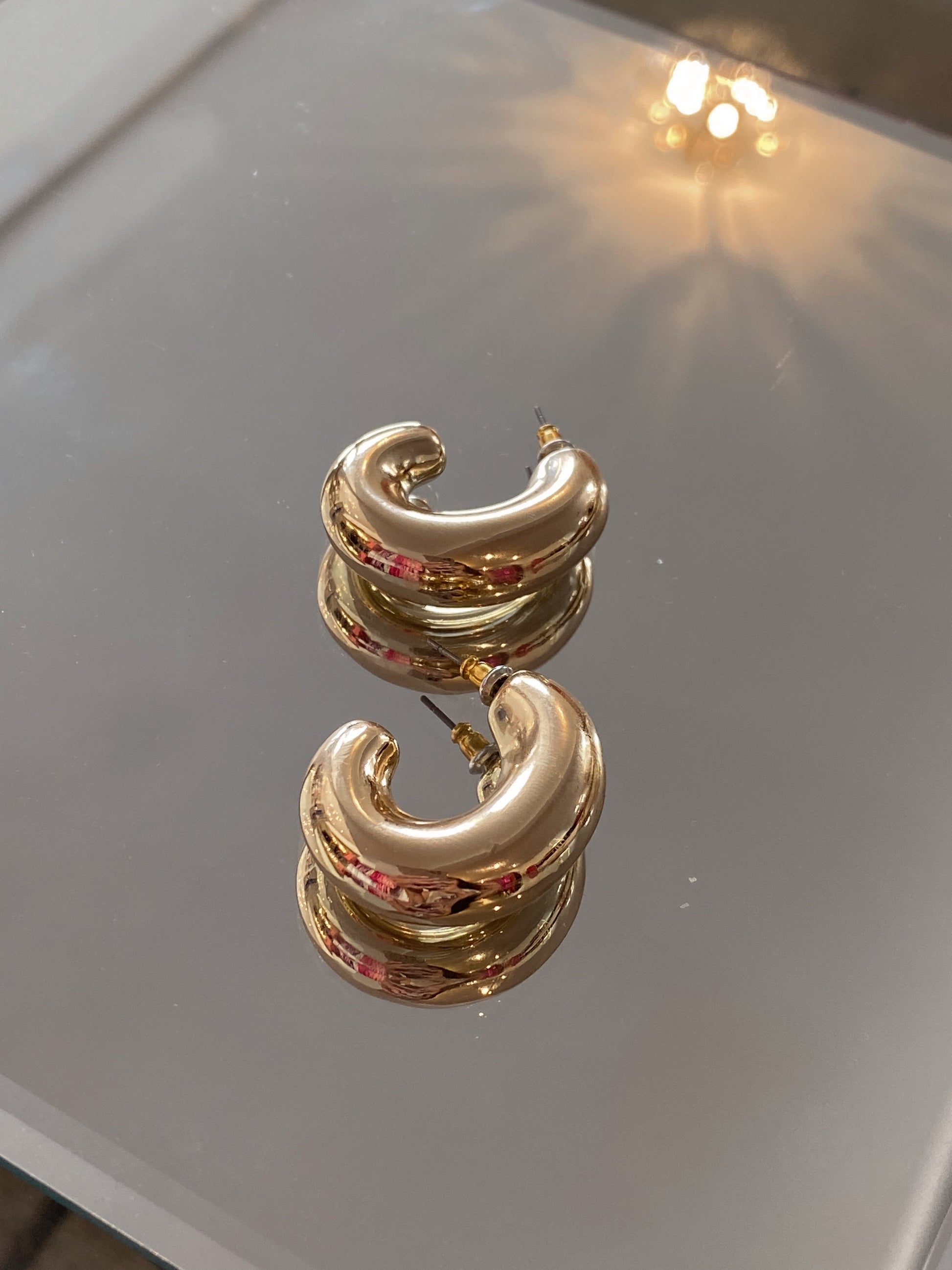 Balloon Hoop Earring