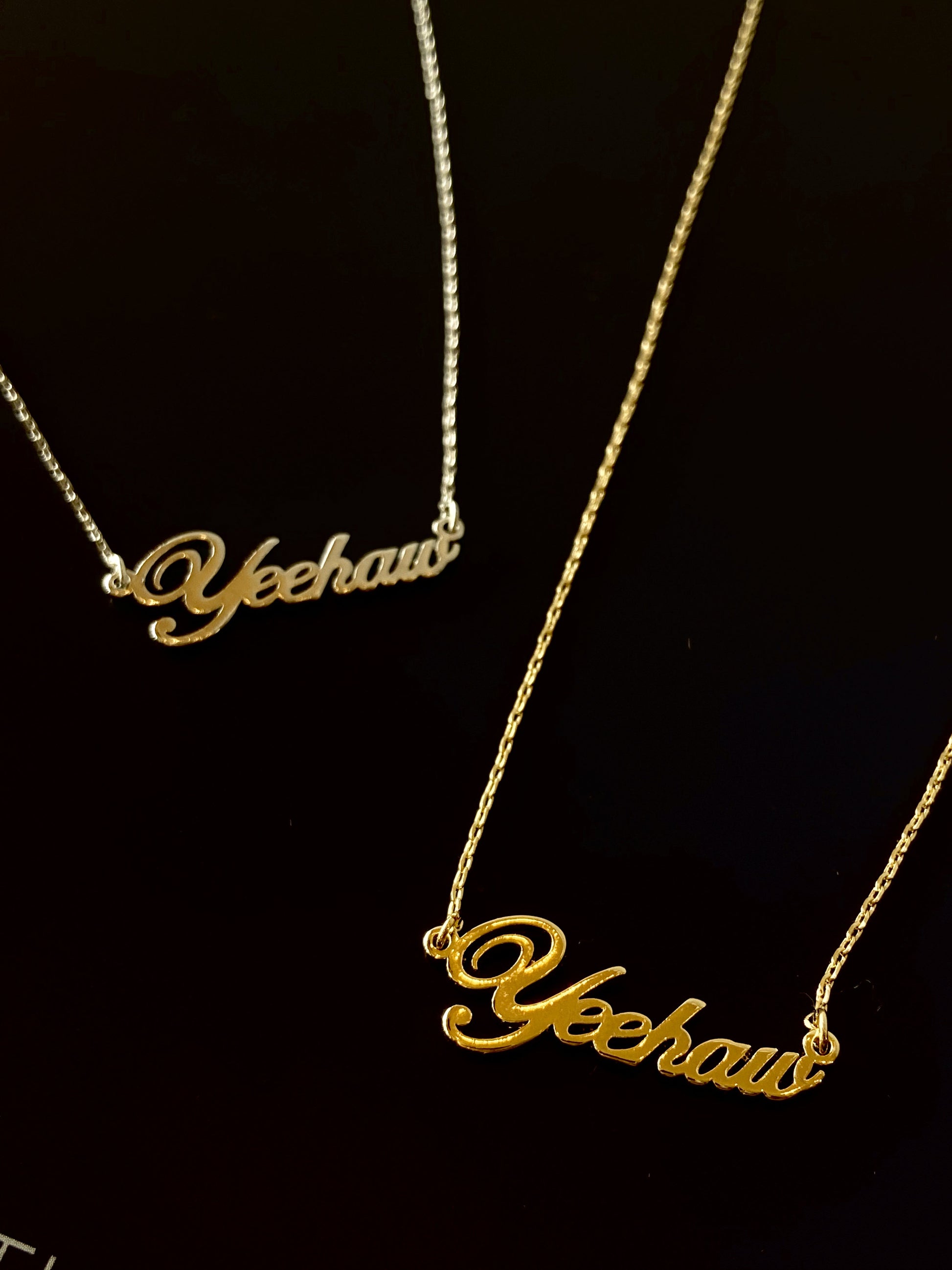 Yeehaw Pendant Necklace